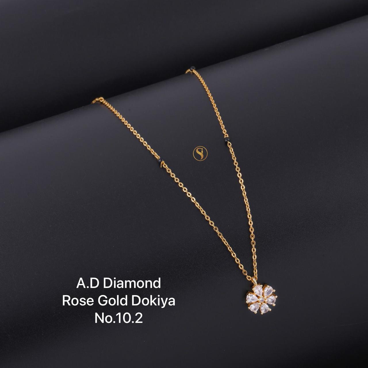 AD Diamond Daily Wear Designer Mangalsutra 14 Manufacturers
